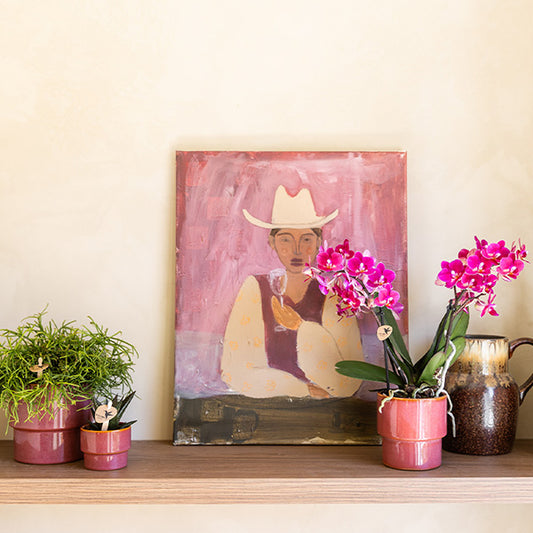 Kolibri Home 'Timeless' Übertopf – Rosa – Ø6cm – Ansicht 2