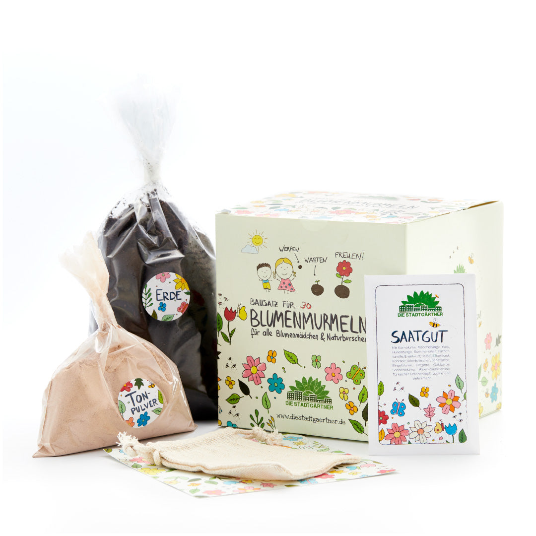 DIY Blumenmurmeln-Bausatz 