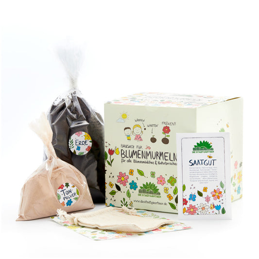 DIY Blumenmurmeln-Bausatz 