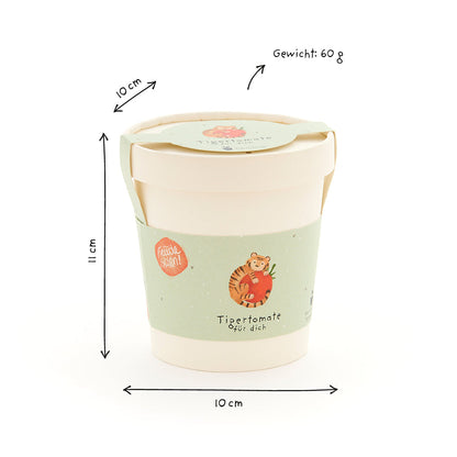 Tigertomate - Becher 