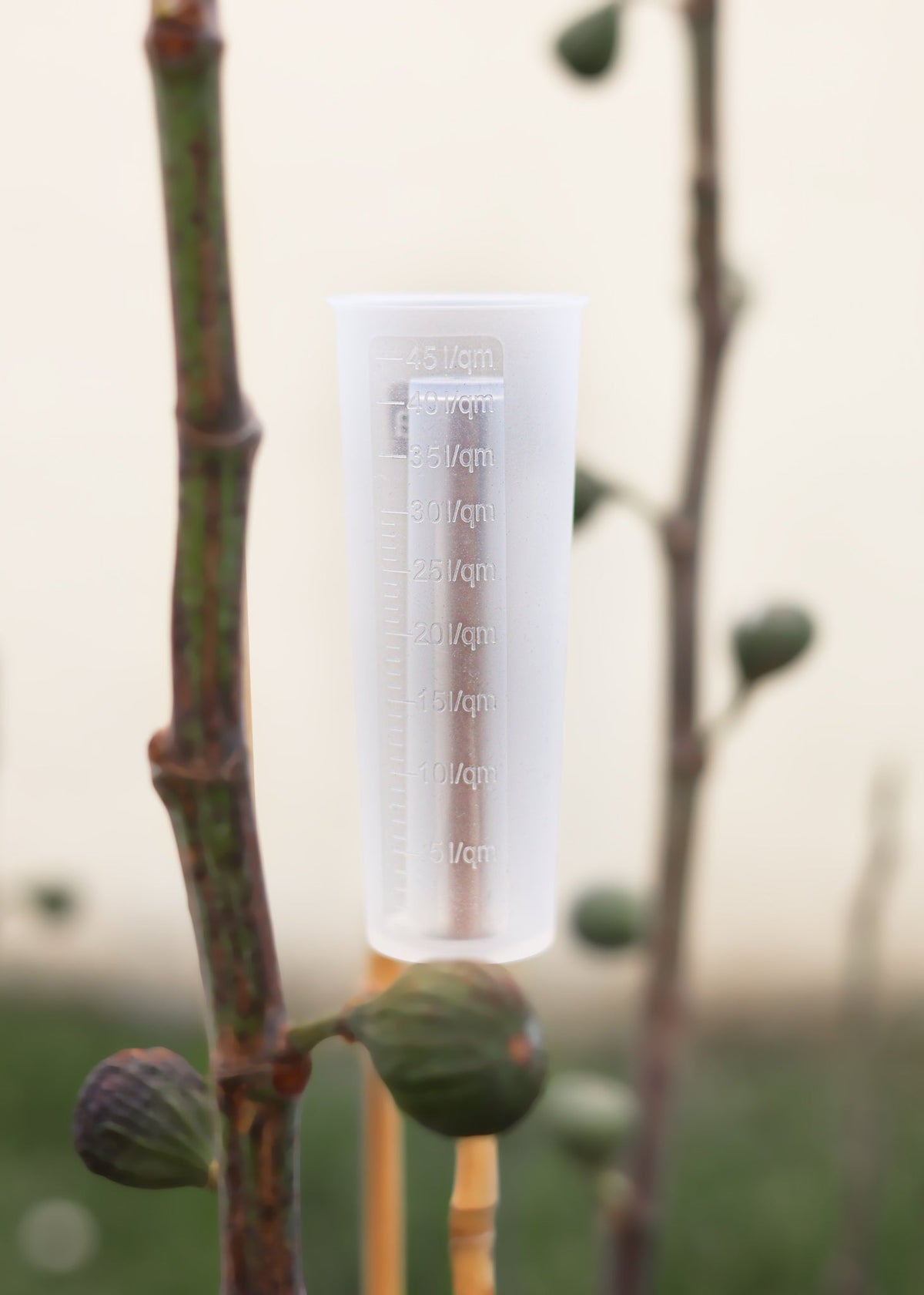 Forena Regenmesser aus Silikon 12cm Frostfest & bruchsicher