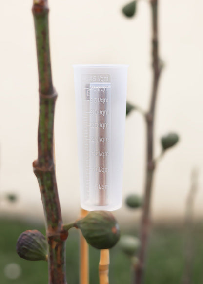 Forena Regenmesser aus Silikon 12cm Frostfest & bruchsicher