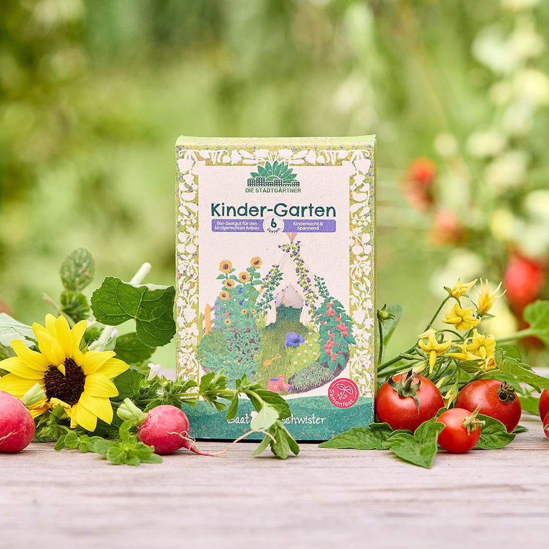 BIO-Saatgut-Set "Kinder-Garten" 