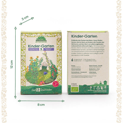 BIO-Saatgut-Set "Kinder-Garten" 