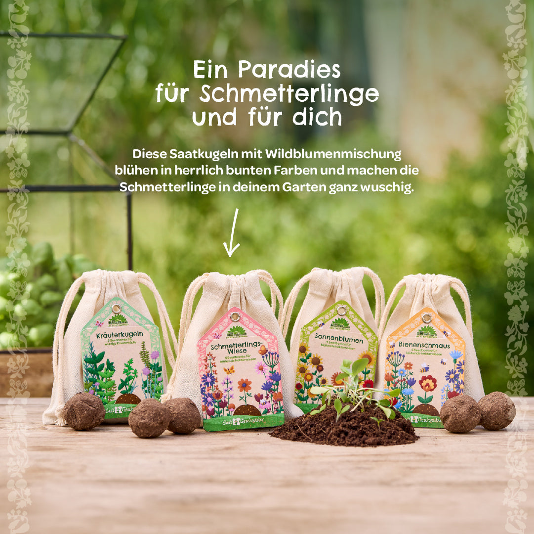 Saatkugeln "Schmetterlingswiese" 
