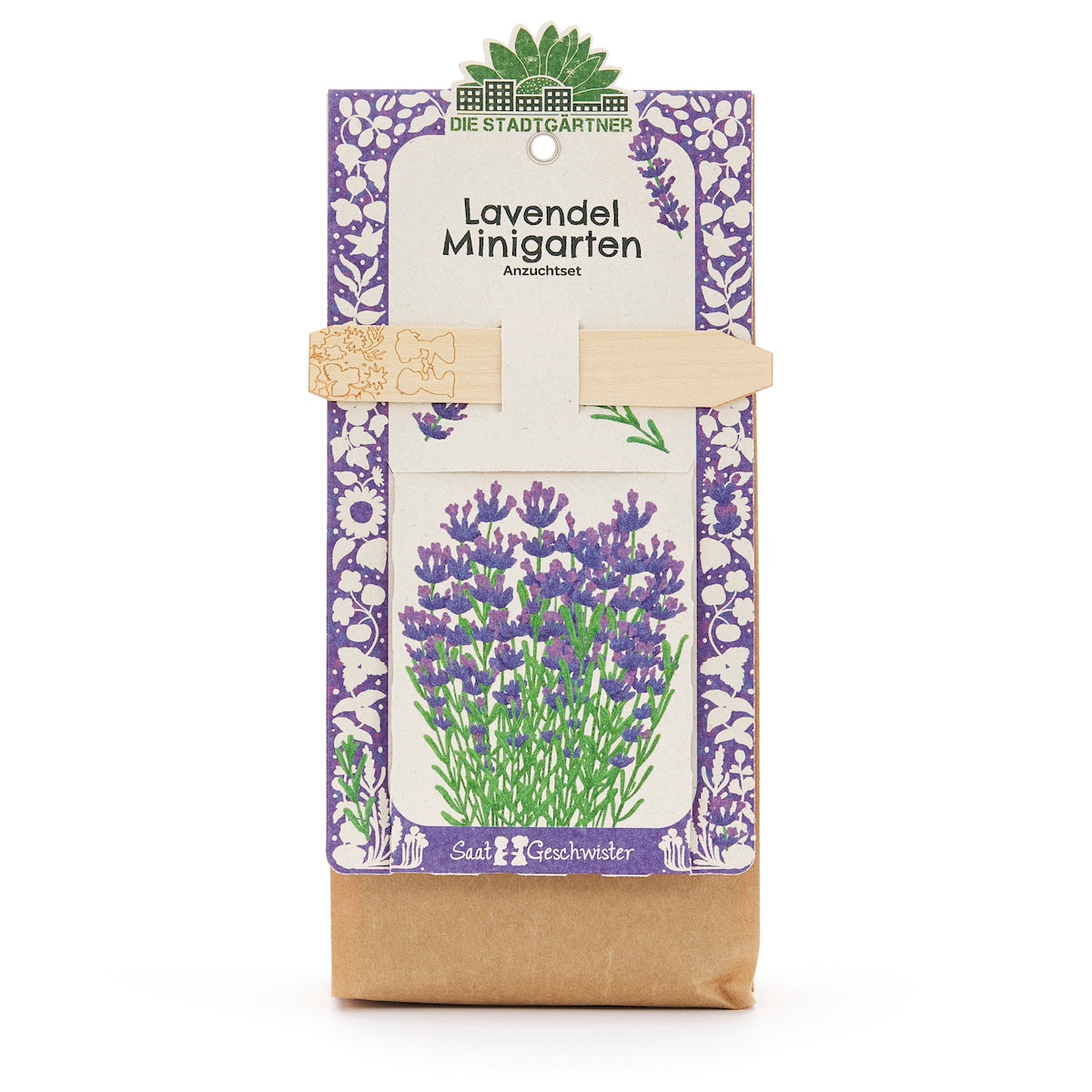 Anzuchtset – Minigarten BIO-Lavendel 