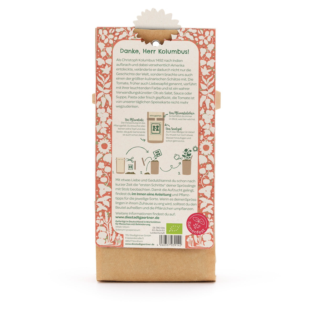 Anzuchtset – Minigarten BIO-Wildtomate 