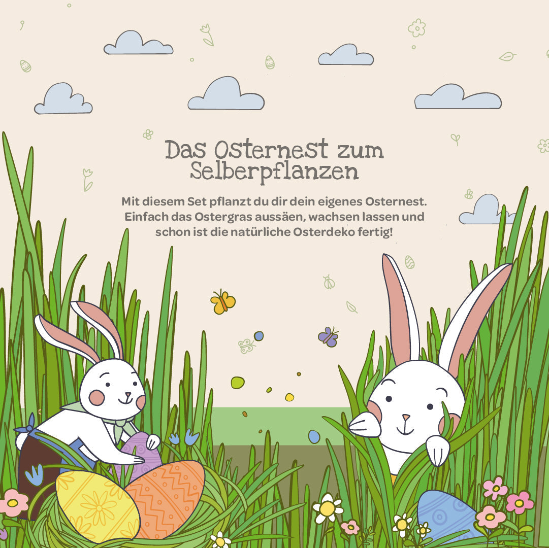 Osternest aus dem Becher 