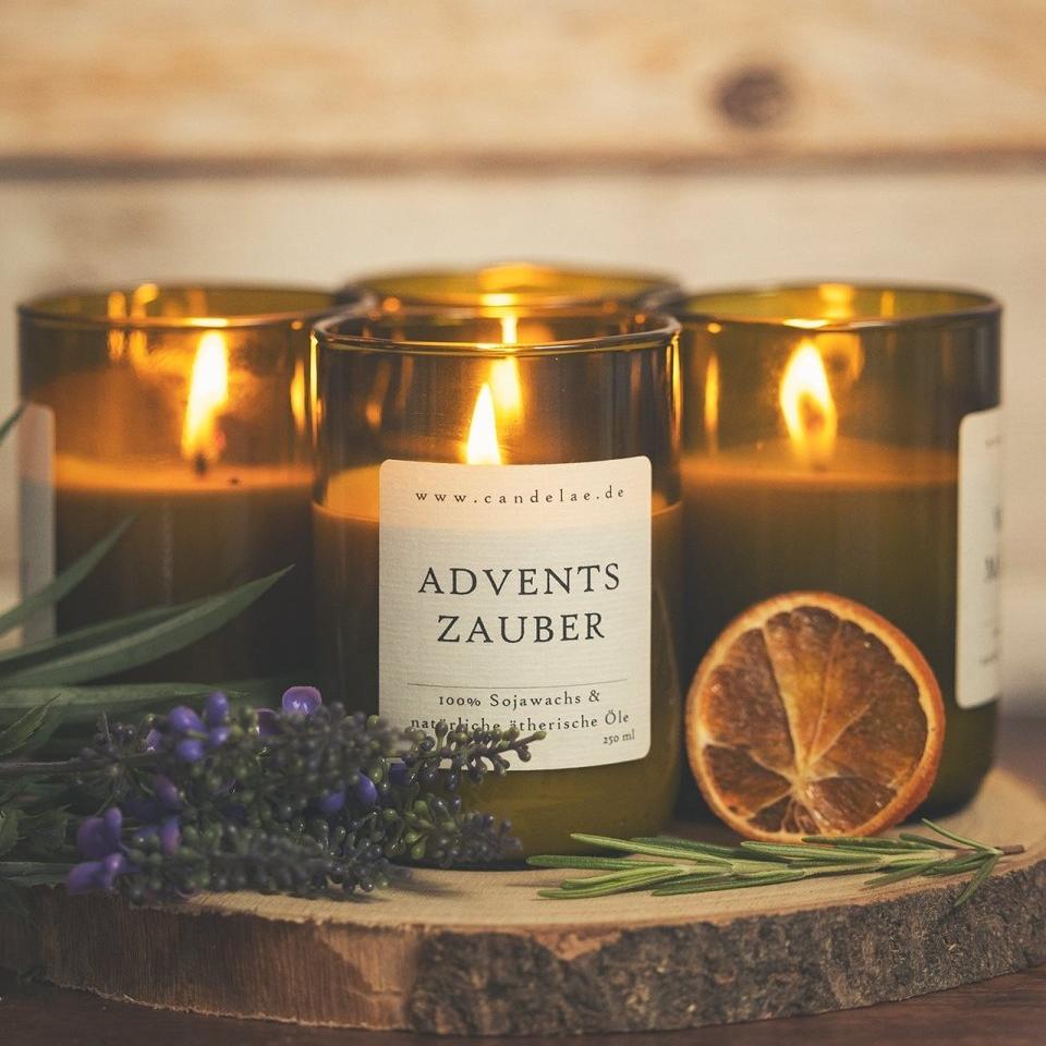 Adventszauber Duftkerze