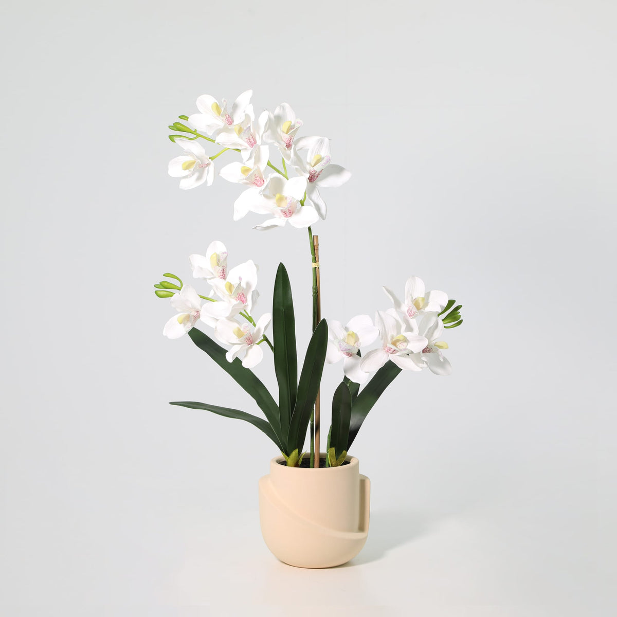 ARTIFICIAL Phalaenopsis orchid including pot - 71cm 