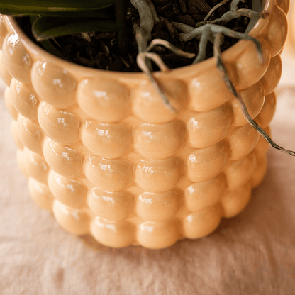 Kolibri Home | Poppy Ziertopf - Peach - Ø9cm 