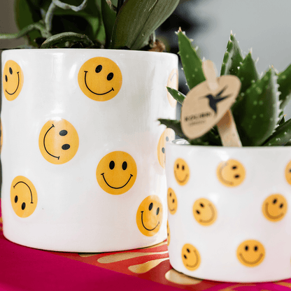 Kolibri Home | Smiley Übertopf - Ø6cm 