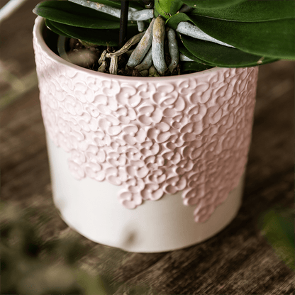 Kolibri Company | Kombi‑Deal | Bloom Rosa Übertopf‑Set – 6 cm + 9 cm + 12 cm 
