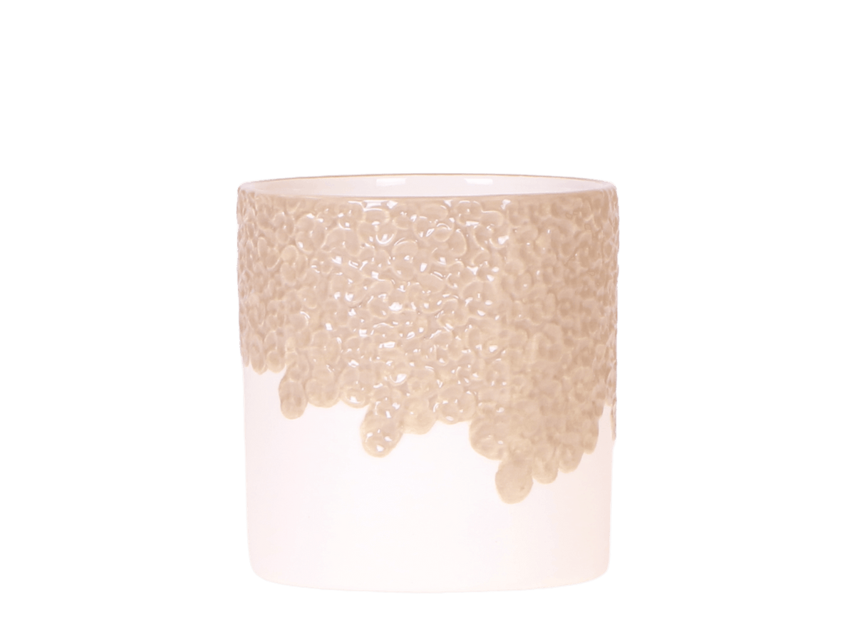 Kolibri Home | Bloom sierpot - Sand - Ø9cm 