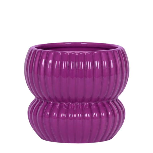 Übertopf 'Horizon' – Lila – Ø9cm