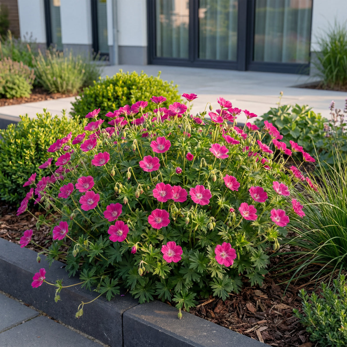 Storchschnabel 'Max Frei' – Rosa – Topf Ø11cm – Ansicht 6