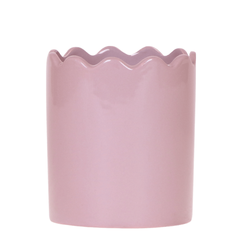 Kolibri Home Curve Übertopf – Lila – Ø9cm