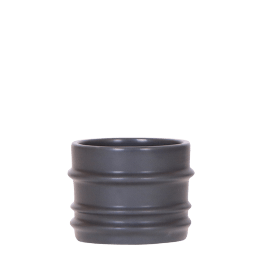 Kolibri Home Mellow-Übertopf – Schwarz – Ø6cm