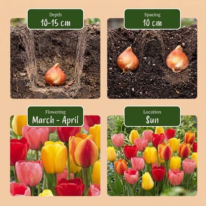 Darwin-Hybrid-Tulpen Mix – Zwiebelgröße 10/12 – Ansicht 4
