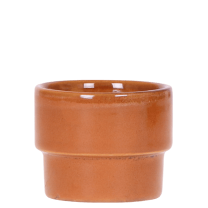 Kolibri Home 'Timeless' Übertopf – Orange – Ø6cm