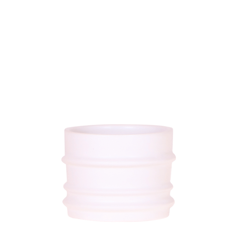 Kolibri Home Mellow-Übertopf – Weiß – Ø6cm