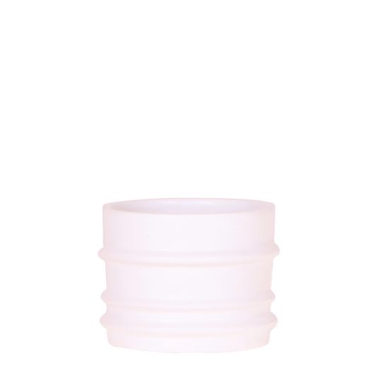 Kolibri Home Mellow-Übertopf – Weiß – Ø6cm