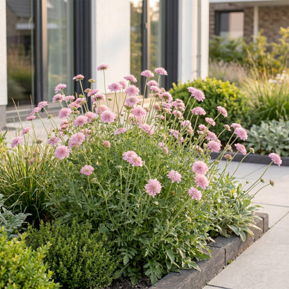 Tauben-Skabiose 'Pink Mist' – Scabiosa columbaria – Rosa – Topf Ø11cm – Ansicht 6