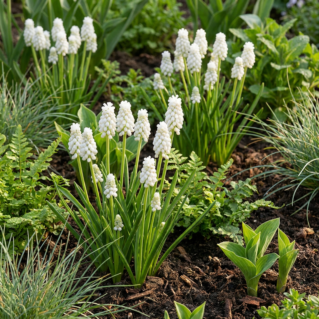 Traubenhyazinthe 'White Magic' – Weiß – Ansicht 2