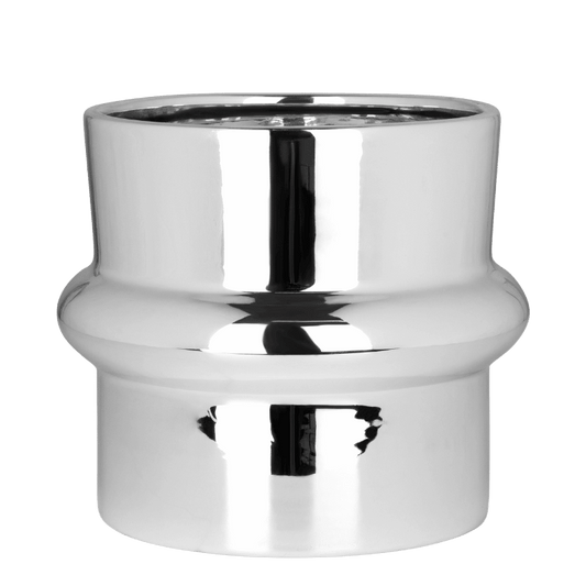 Kolibri Home Chrome-Übertopf – Ø9cm