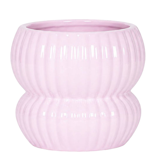 Kolibri Home Horizon Übertopf – Hellrosa – Ø12cm