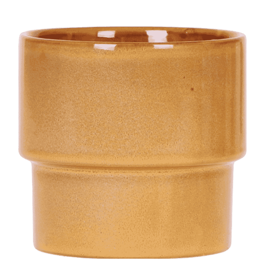 Übertopf 'Timeless' – Kolibri Home – Gelb – Ø12cm