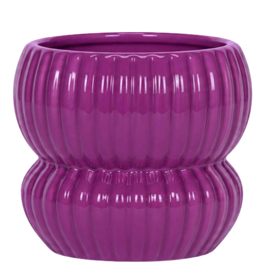 Übertopf 'Horizon' – Lila – Ø12cm
