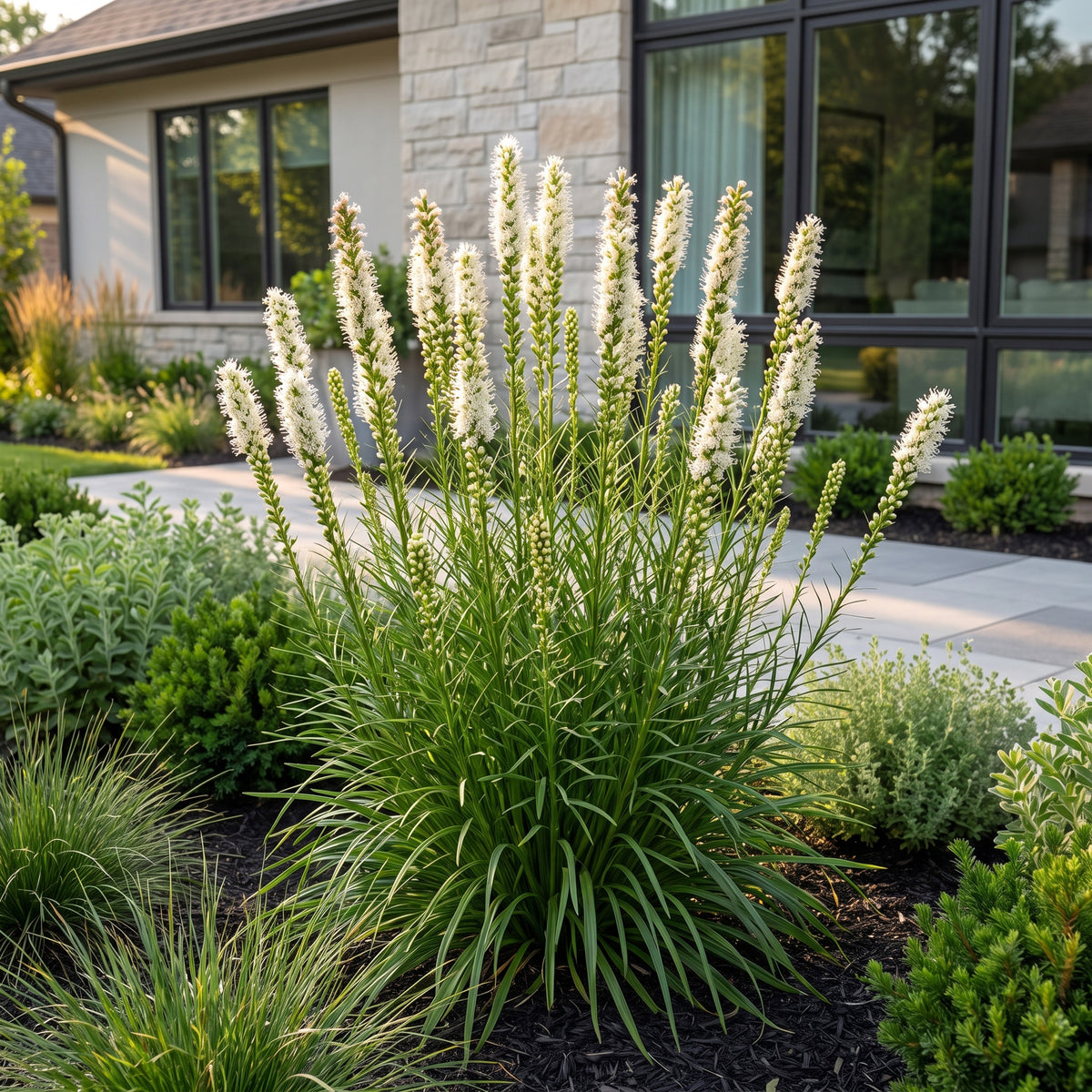 Liatris spicata 'Alba' – Weiß – Topf Ø11cm – Ansicht 6