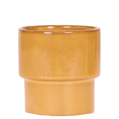 Übertopf 'Timeless' – Kolibri Home – Gelb – Ø9cm