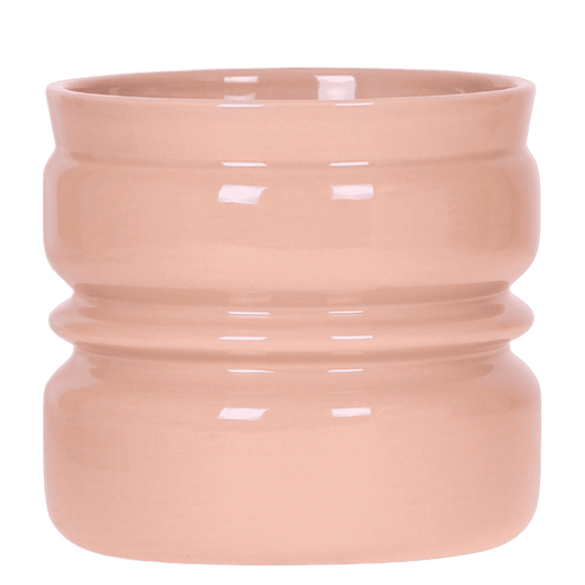 Kolibri Home 'Noma' Übertopf – Altrosa – Ø12cm
