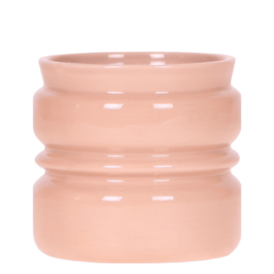 Kolibri Home 'Noma' Übertopf – Altrosa – Ø9cm