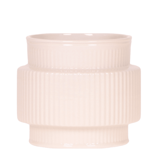 Übertopf 'Allure' – Weiß – Ø9cm