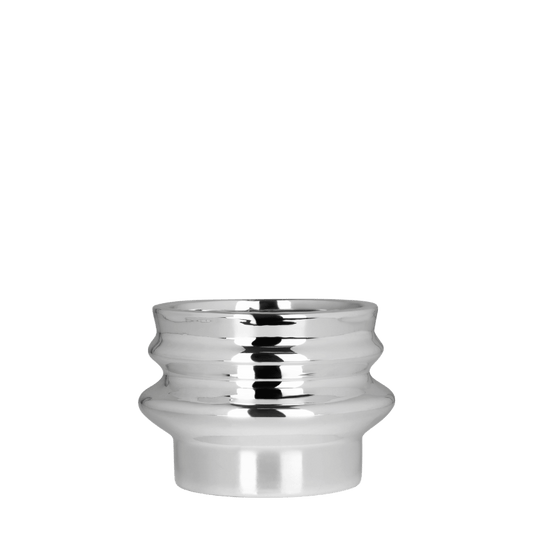 Doppel-Übertopf 'Chrome' – Ø6cm