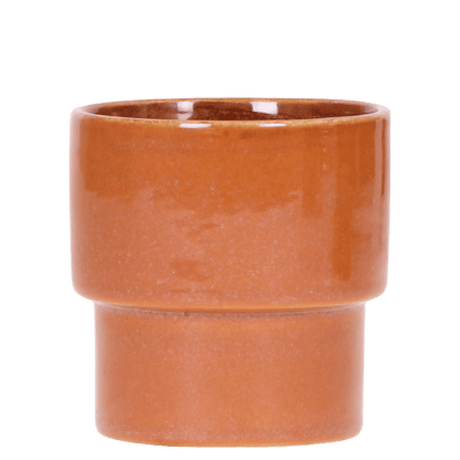 Kolibri Home 'Timeless' Übertopf – Orange – Ø9cm
