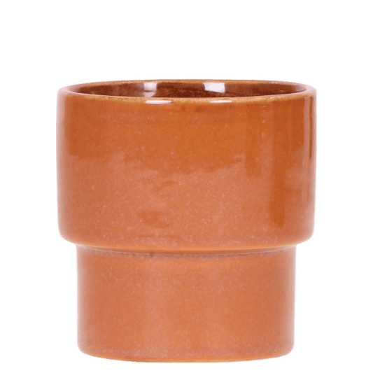 Kolibri Home 'Timeless' Übertopf – Orange – Ø9cm