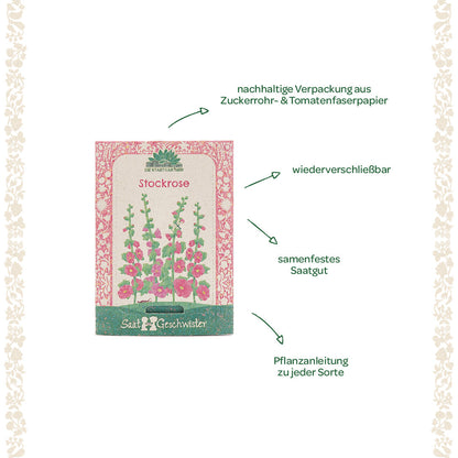 Saatgut Stockrose 