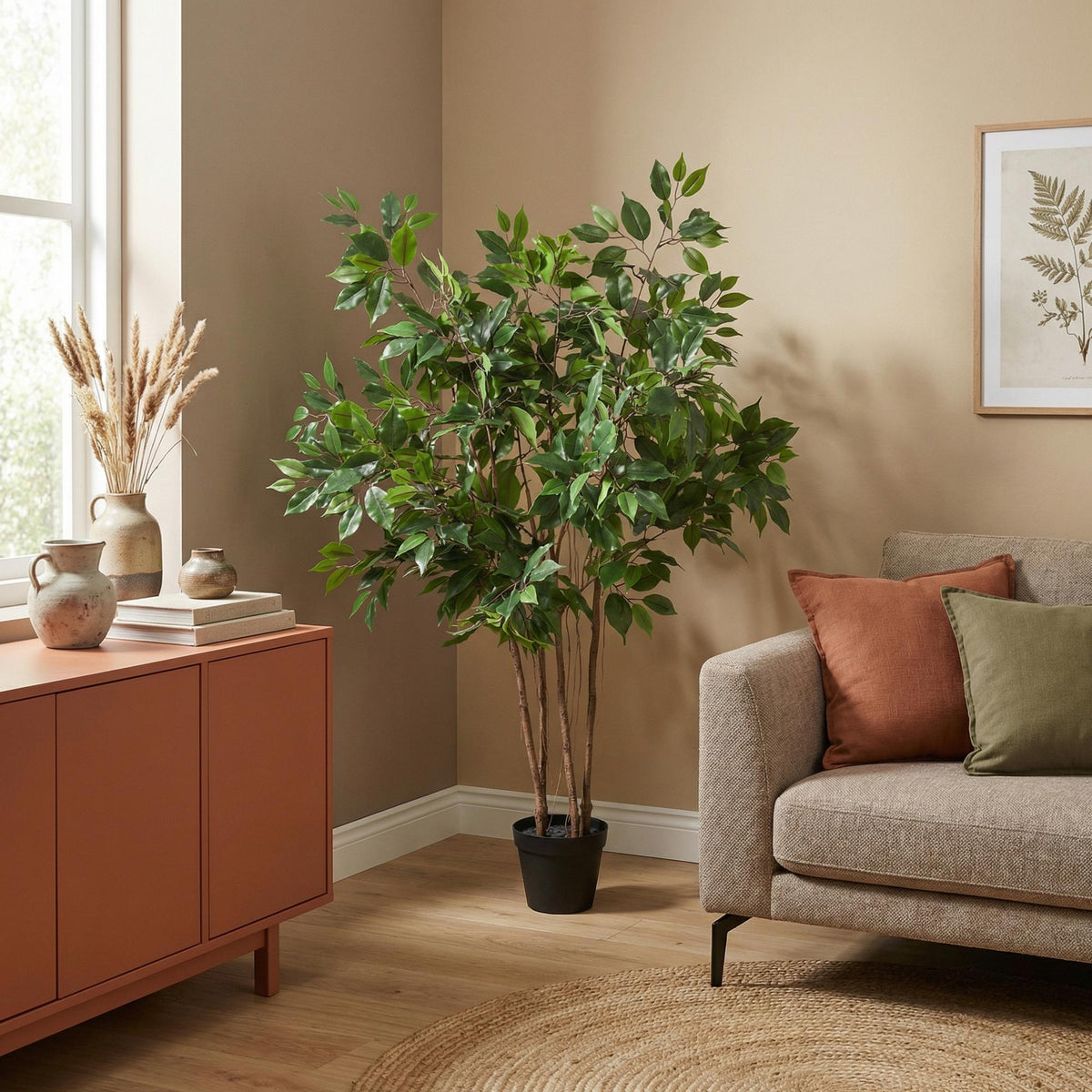 ARTIFICIAL Ficus Benjamina - 128cm 