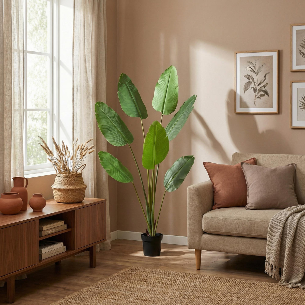 ARTIFICIAL Strelitzia Nicolai - 170cm 