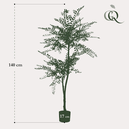 Kunstpflanze Sophorabaum – Honigbaum – 140cm – Pflegeleichter Deko-Baum für Zuhause & Büro – Realistischer Look – Ideal für Wohnräume 