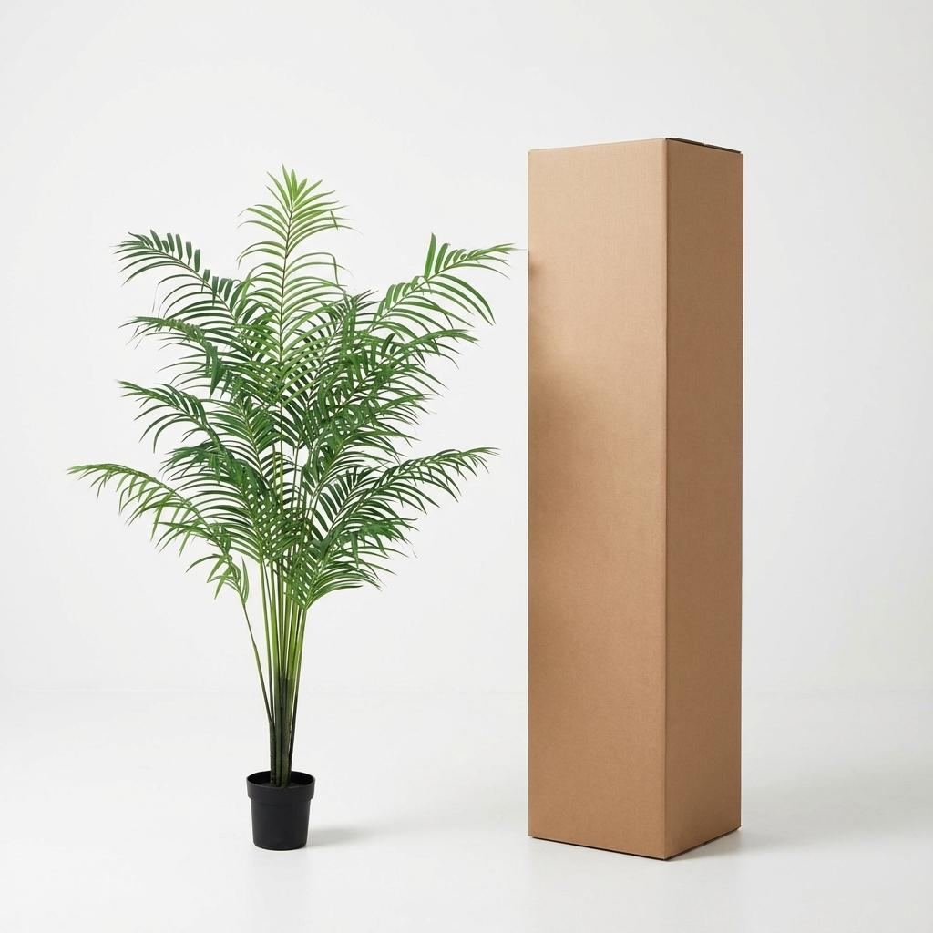 Kentia Palme Kunstpflanze 170cm – Große Kunstpalme Deko Pflanze – Pflegefreie Zimmerpflanze für Wohnzimmer Büro & Empfangsbereich - Oasis of Life