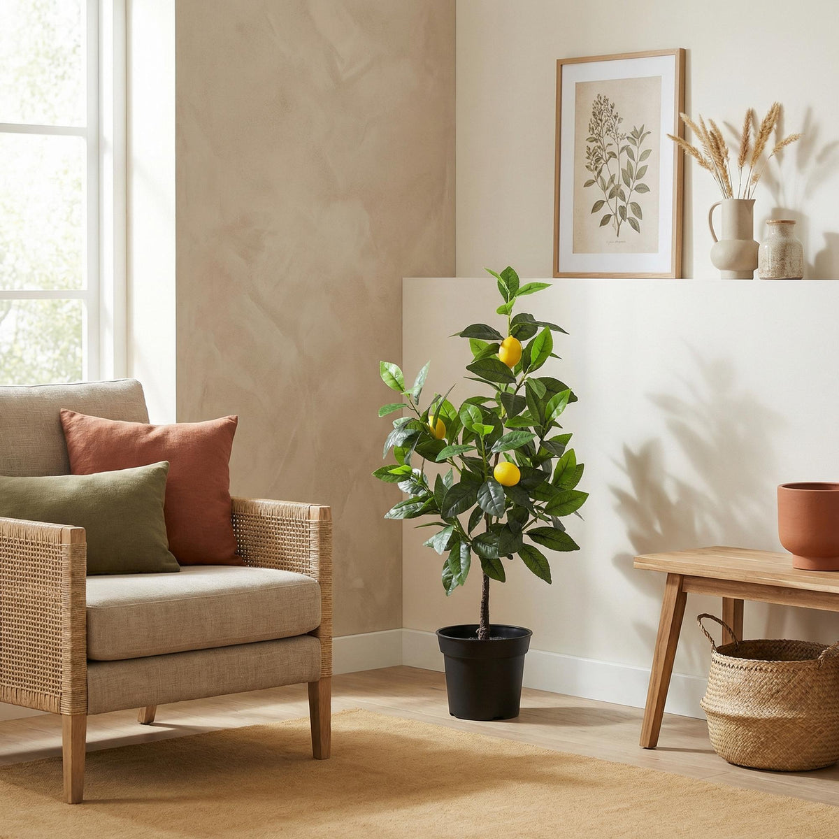 ARTIFICIAL Lemon tree - 65cm 