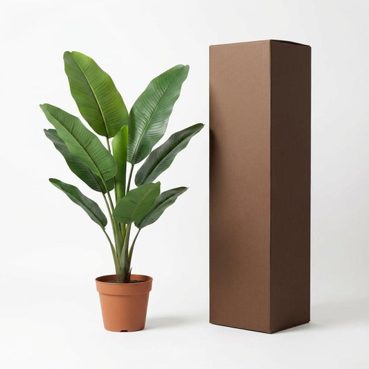 Philodendron Jungle King Kunstpflanze 45cm – Tropische Deko Pflanze – Pflegefreie Zimmerpflanze für Wohnzimmer Büro & Fensterbank - Oasis of Life