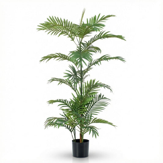 Palm Phoenix Kunstpflanze – ca.120cm – Realistische künstliche Palme – Pflegefreie Dekopflanze für Wohnzimmer Büro Gastronomie & Empfangsbereiche - Oasis of Life
