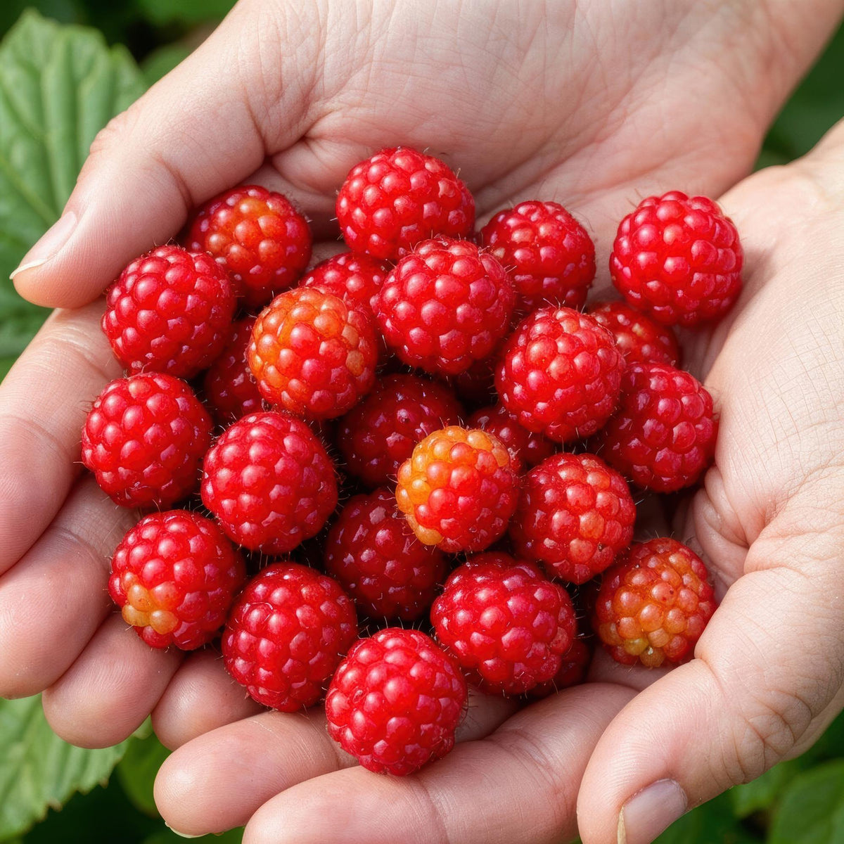 Japanische Weinbeere Rubus phoenicolasius winterhart 3 Pflanzen Ø9cm Höhe30cm – Rote Beeren – Exotische Obstpflanze für Garten & Balkon 
