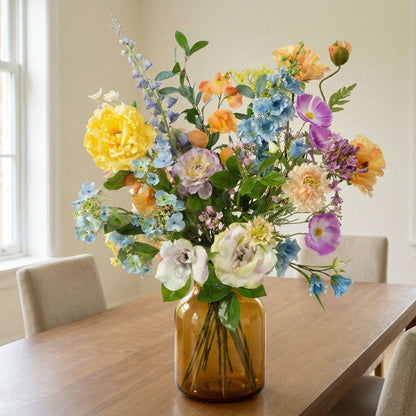 Kunstblumenstrauß - Soft Spring Deluxe - Real Touch - 18 Stiele - ↑ 85 cm 